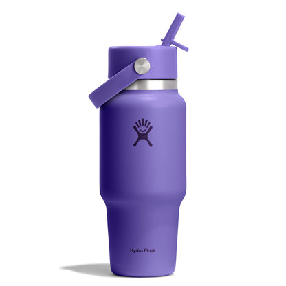 Hydro Flask 24oz (710ml) Wide Mouth Travel Bottle with Flex Straw Cap