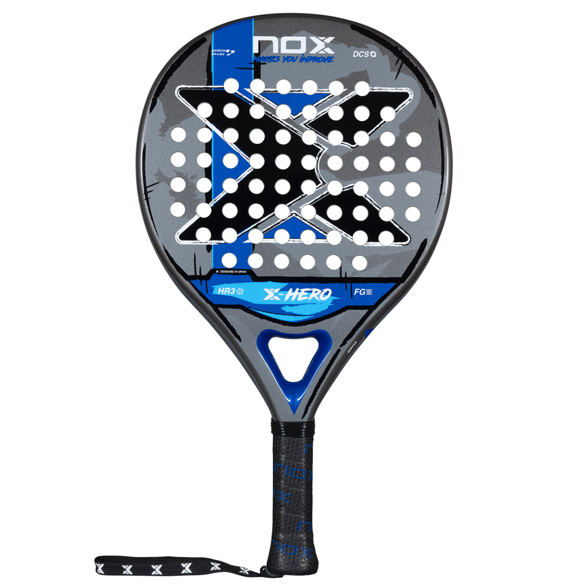 NOX X-HERO X-ZERO ESSENTIAL SERIES PADEL RACKET