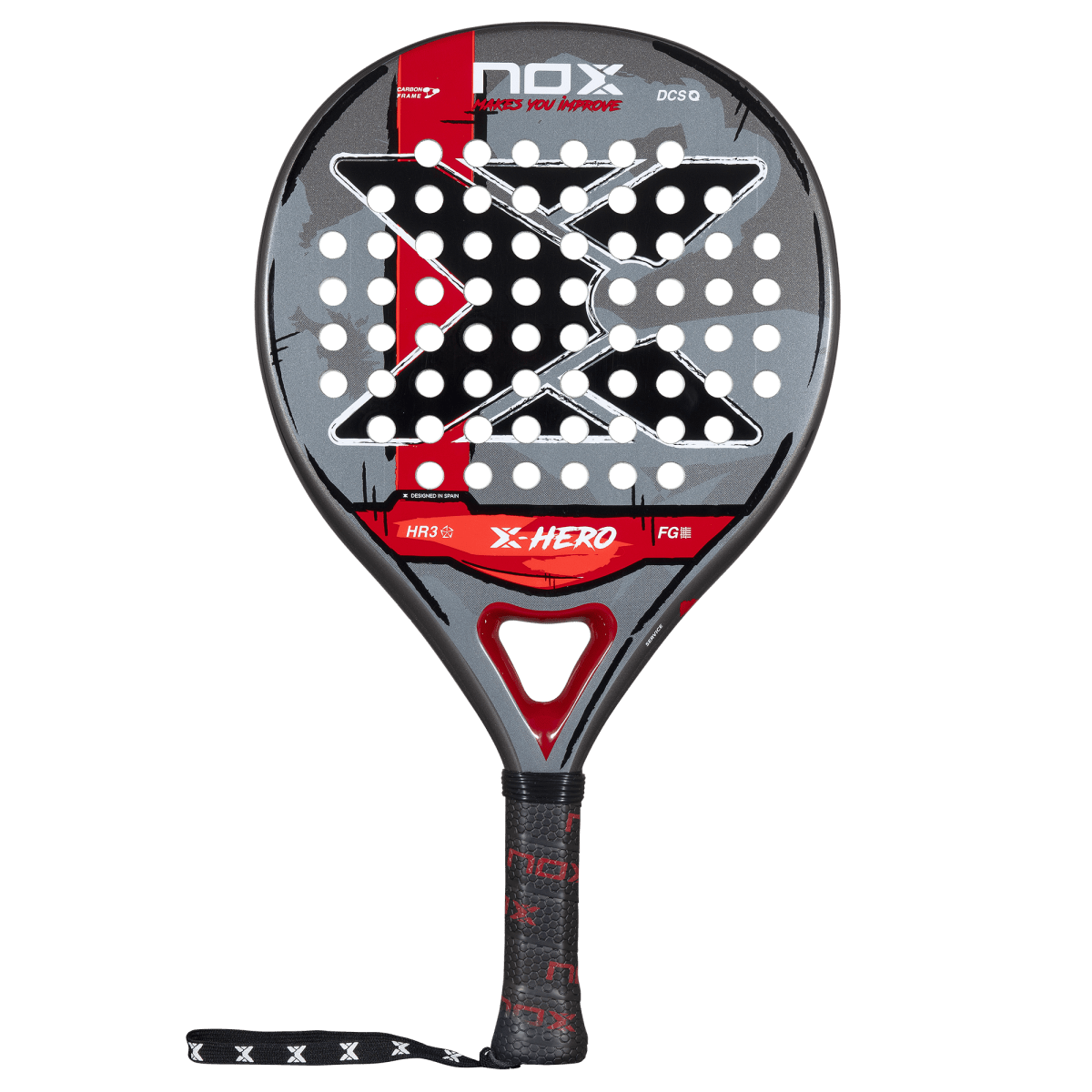 NOX X-HERO X-ZERO ESSENTIAL SERIES PADEL RACKET